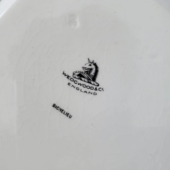 Antique Wedgwood Richelieu Vegetable Serving dish. 1930s Bowl Rare - Picture 2 of 4